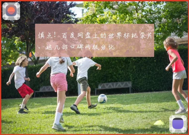 慎点！百度网盘上的世界杯纪录片，这几部口碑两极分化